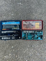 2 Ratchet Set, Each Missing Some Pieces