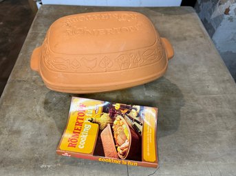 Romertopf Terracotta Baker With Cookbook