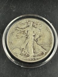 1934 Walking Liberty Silver Half Dollar