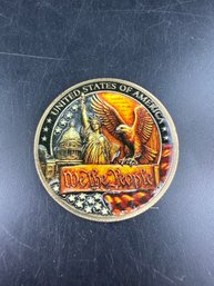 We The People Challenge Coin