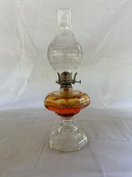 Antique Oil Lamp