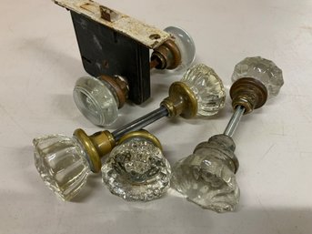 Vintage Glass Door Knobs