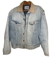 1970s Lee Jeans Storm Rider Made In USA Denim Jacket