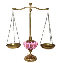 MCM Fenton Brass Balance Scale/Scales Of Justice