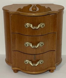Schmid Bros, Inc. Wooden 3 Drawer Music, Jewelry Box. Theme From Love Story