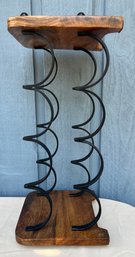 Very Elegant Wine Rack Storage Desktop Bottle Table