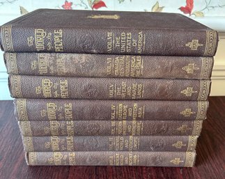 The World And Its People Volumes - Copyright 1924-1925
