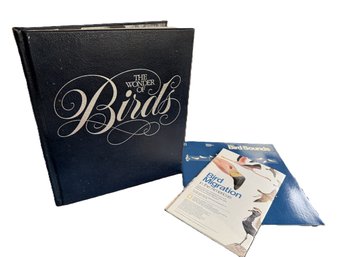 National Geographic 'The Wonder Of Birds' 1st Ed. 1983 With Three Bird Sounds Records & Migration Poster