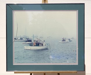 Lobster Boat Print By Arthur Whitty - Signed