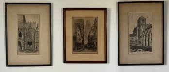 Etchings John Taylor Arms 1929, 1930, Shadows Of Venice & Third State