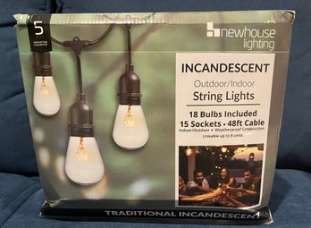 Newhouse Lighting Incandescent Outdoor/Indoor String Lights