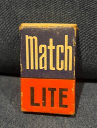 Vintage Collectible MATCH LITE No. 1122 Lighter