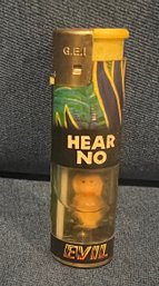 Vintage Hear No Evil Pocket Lighter