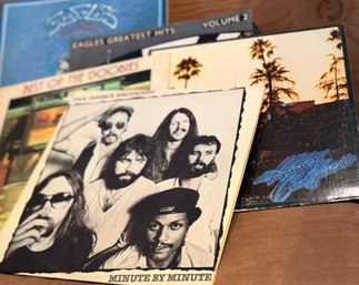 5 Vinyl LPs - The Doobie Brothers & The Eagles