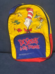 Dr. Seuss Children's Backpack Rucksack Scholastic Book Club TM 1997