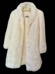 Vintage Faux Fur By Donnybrook Coat No Size Indicated Fits Med.