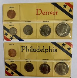 U.S. Mint 1983 Uncirculated Coins