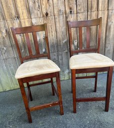 Used 2 High Chair Stools