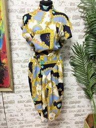 Custom Tailored Dress- The Riches Of The Sea - By Betsy's Things - Size 7/8