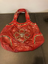 Large Red Miss Me Purse