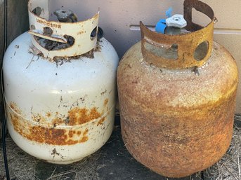 Two Propane Tanks