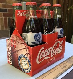 1999 Connecticut UCONN Huskies Men's NCAA Basketball Championship Coca-Cola Unopened Coke Soda 6-Pack