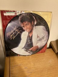 Michael Jackson Thriller Picture Lp Record Vinyl