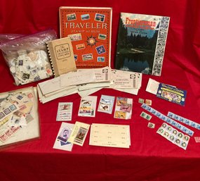 Large Vintage Stamp Collection  Albums, Sealed Country Envelopes, JFK