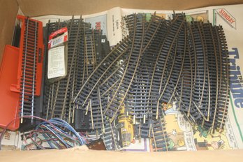 Vintage Model Train Tracks - Loose Box