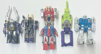 Lot Of 1980s Transformers Figures