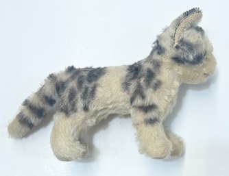 Steiff ? Tabby Cat Plush Toy