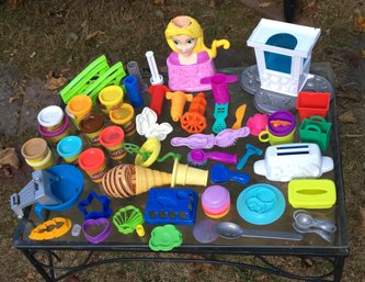 56 Pc Collection Of Toy Play-doh Press Form Sets & Molds