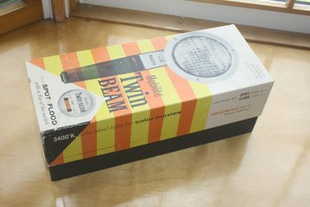 Vintage Twin Beam Spotlight