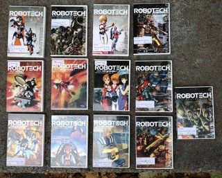 Lot Of 13 Robotech Anime Series Movie DVDs