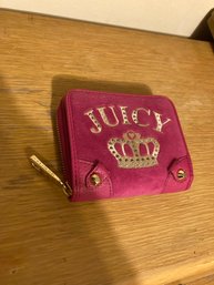 Juicy Couture Pink Zip Around Wallet Y2K New