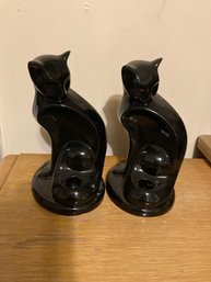 Black Cat Candle Holders Yankee Candle New