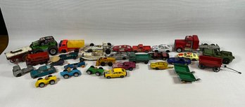 Variety Of Mostly Vintage Toy Cars/Trucks Ref: JPH