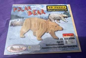 Puzzled Polar Bear 3D Puzzle