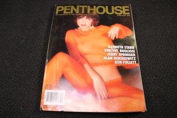 Vintage Penthouse Adult Magazine December 1998