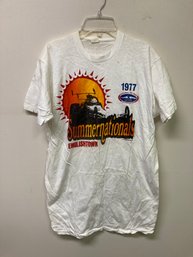 Vintage Summernationals Racing T Shirt Single Stitch