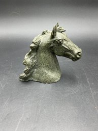 Cast Bronze Horse Head