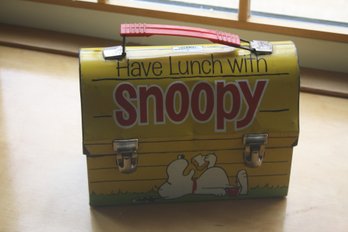 Snoopy Lunch Pail
