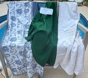 Lot Of 3 Table Clothes