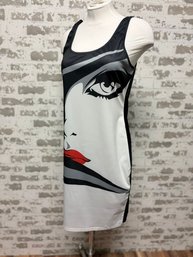 Illustration Art Portrait Tank Style Dress