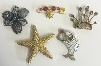 Unique Brooch Lot