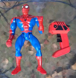 Large Vintage Spider-man Toy Action Figure