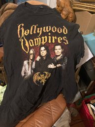 Hollywood Vampires Johnny Depp Concert Tour Shirt Xl
