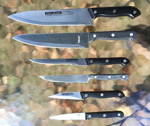 Lot Of 6 Koch Messer Chef Quality Food Preparation Cooking Knives