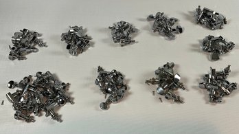 Silver Metal Guitar Tuners Tuning Keys (10 Sets!) NEW Ref: CSWilt