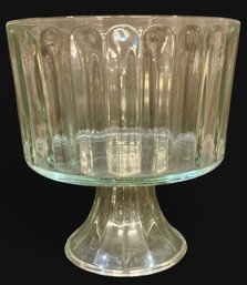 Heavy Glass Footed Pedestal Trifle Bowl